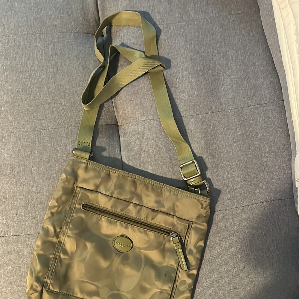 Coach Side Purse 10”x10”